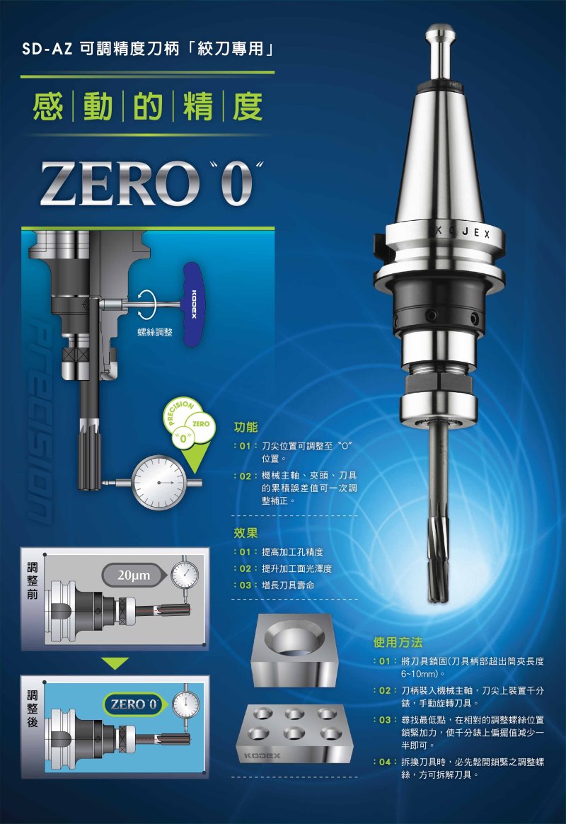 AZ可調精度刀把